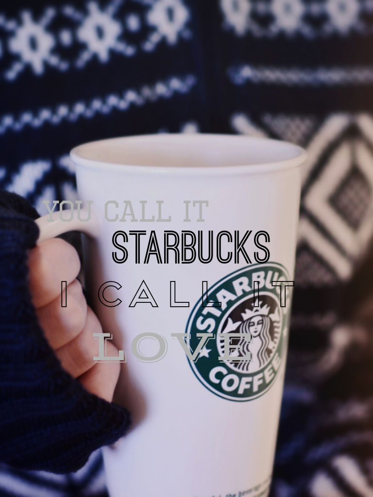 Starbucks is the bomb.com❤️
