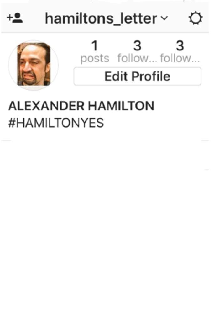 Follow me on Instagram @hamiltons_letter
