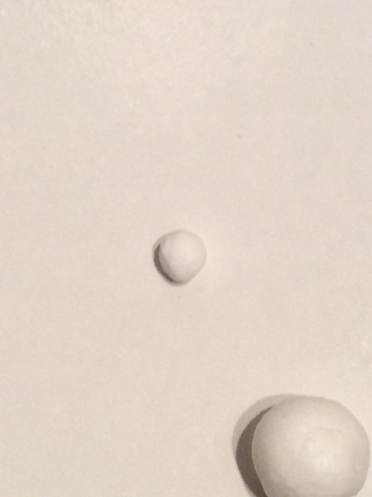 Baby ball, a miniature soap ball 