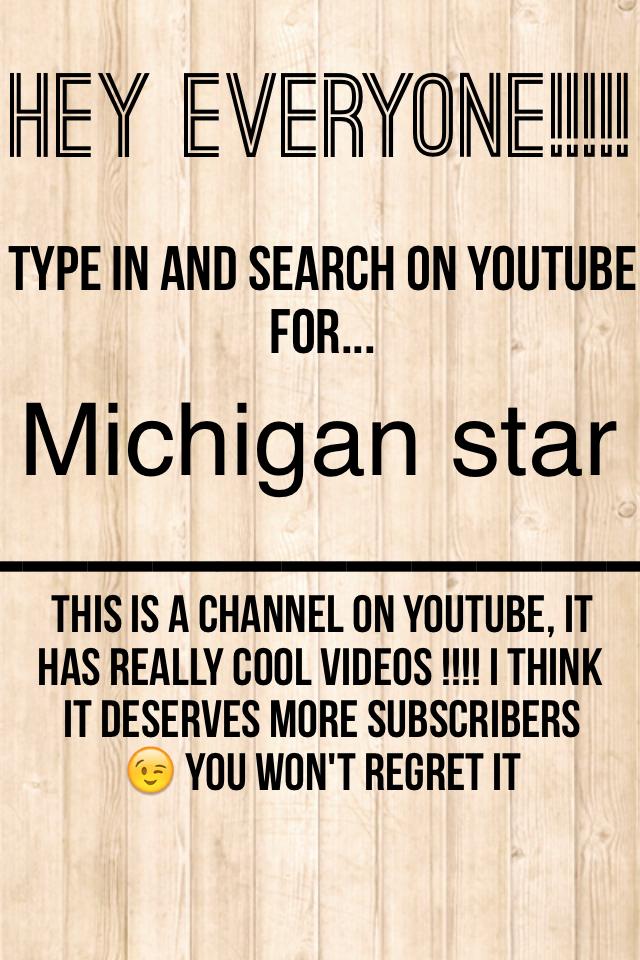 Search "michigan star" on YouTube 