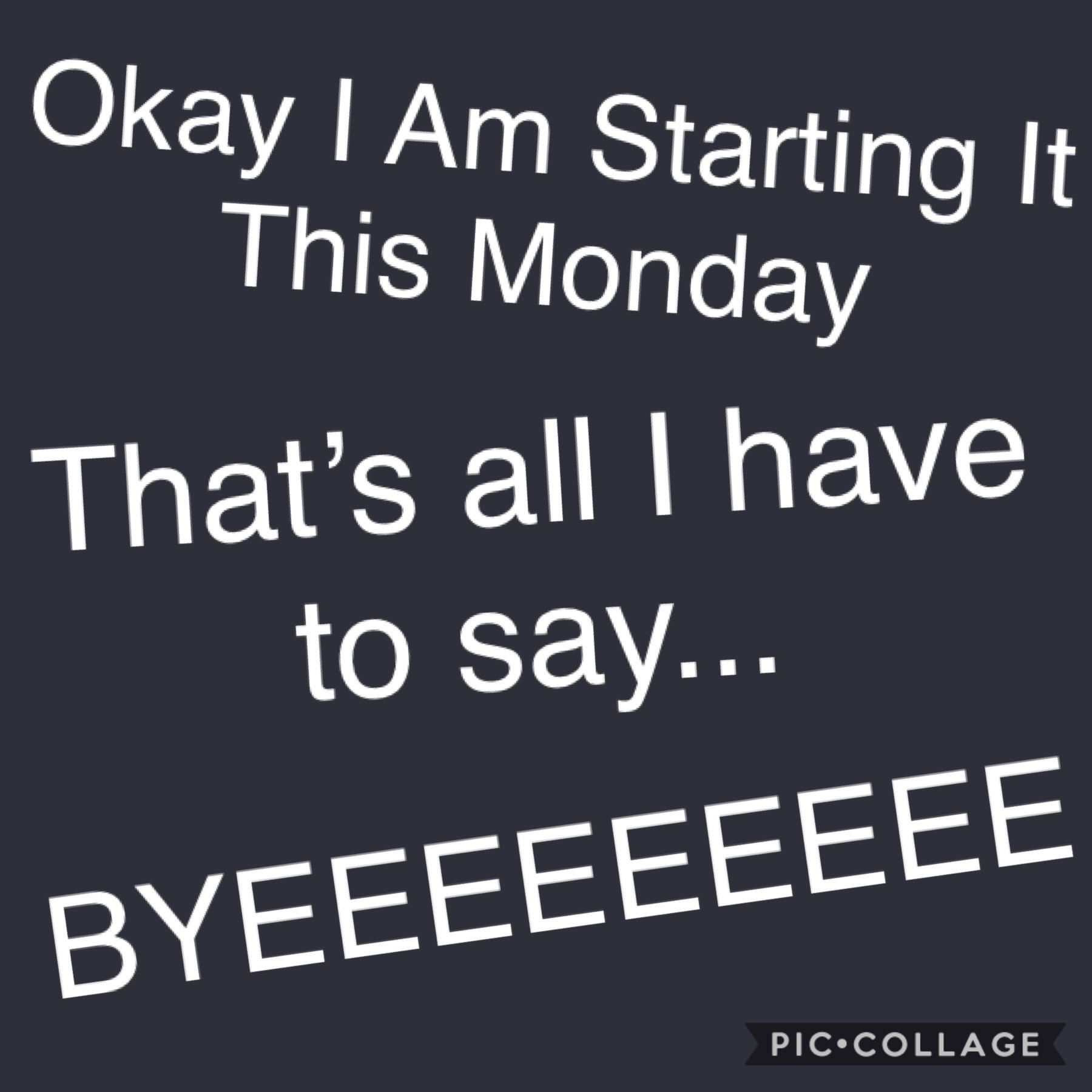 Since some people start school in August and some in September plus some people on trips I will try to start this pretty soon- if we can do Monday then I will try later that week