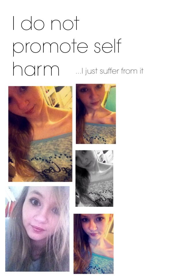 I do not promote self harm