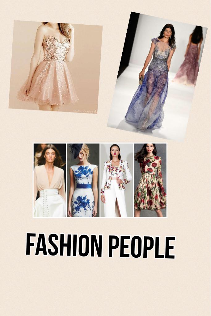 Fashion people! Who loves fashion!!