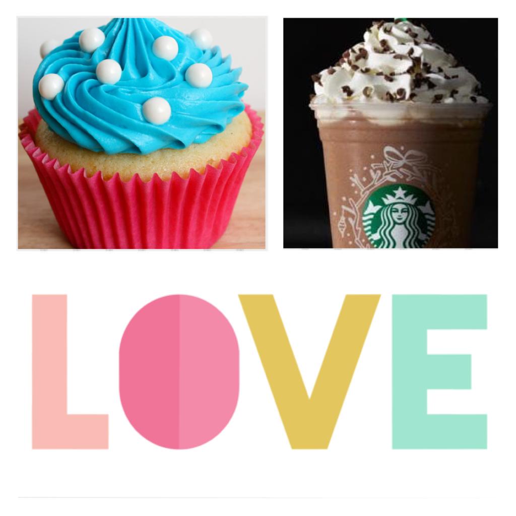 I love Starbucks and Cupcakes! Do you?
