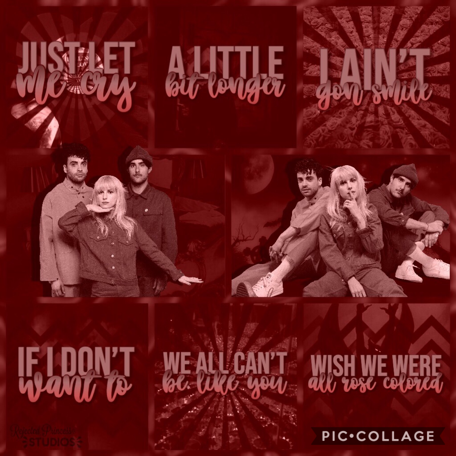 obsessivetbh’s style 🥀 Rose-Colored Boy by Paramore

I’m really hating the giant PicCollage logo that has been added to my edit when I post it even though I didn’t use PicCollage to make it.