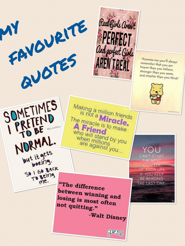 my favourite quotes