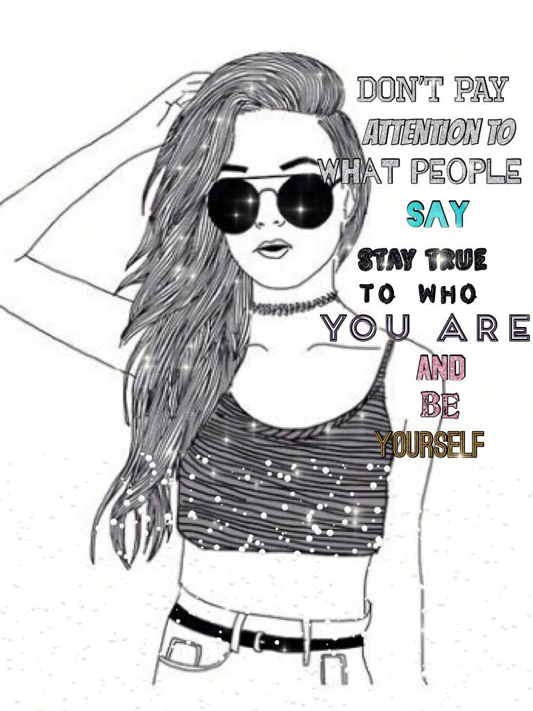 Be Yourself 