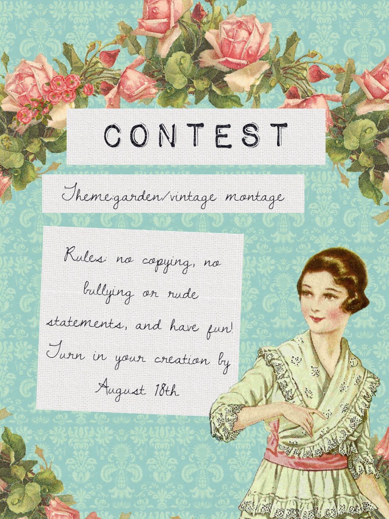 Contest Vintage Contest!!! Turn in by August 18th, 2017