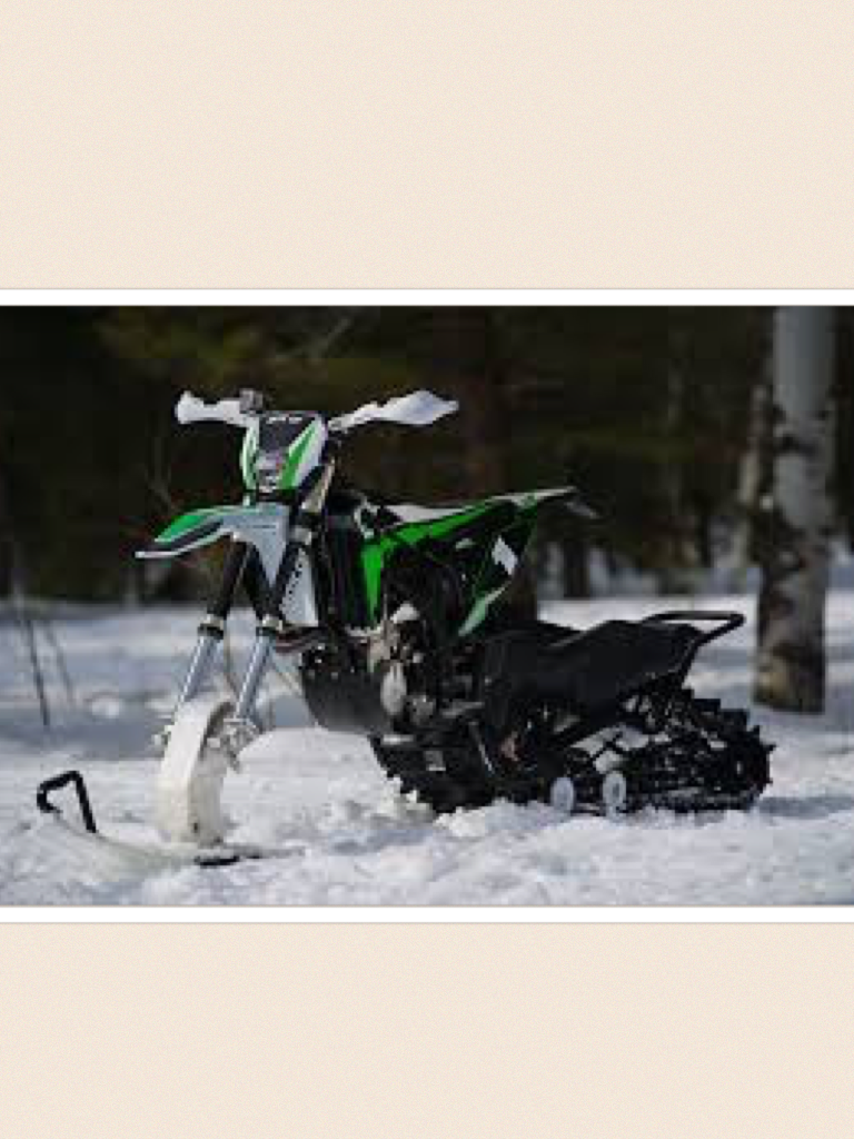 2017 Arctic cat dirt bike with tracks 