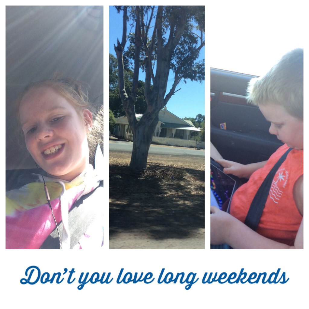 Don’t you love long weekends 