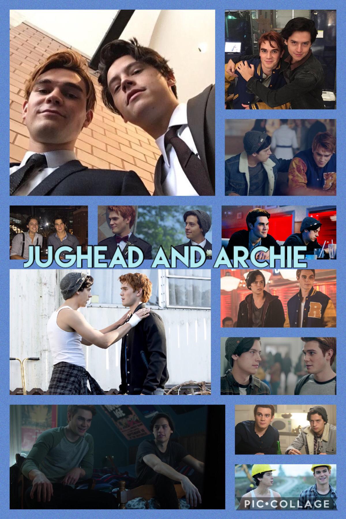 Jughead and Archie riverdale Collage 