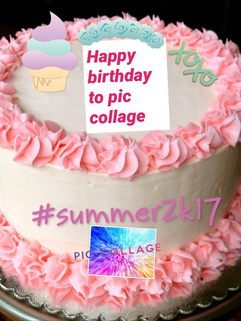 Happy birthday to pic collage 