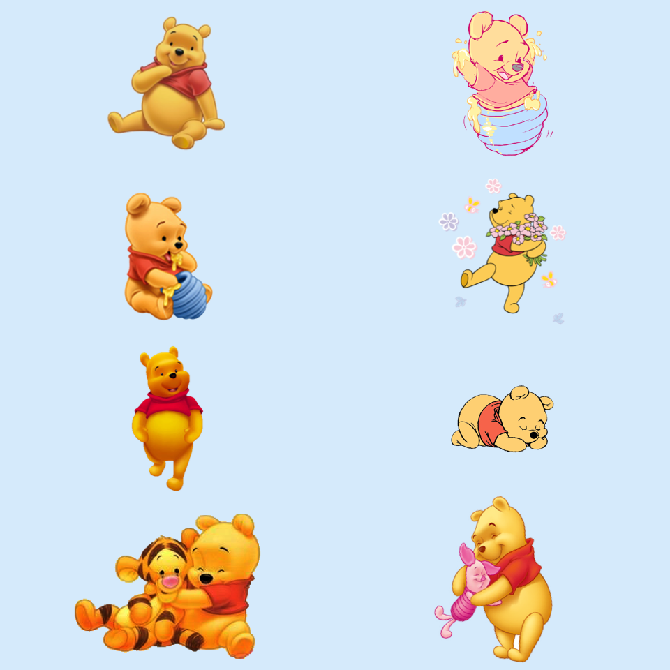 Winnie the Pooh pngs 💖✨ Any recommendations? 