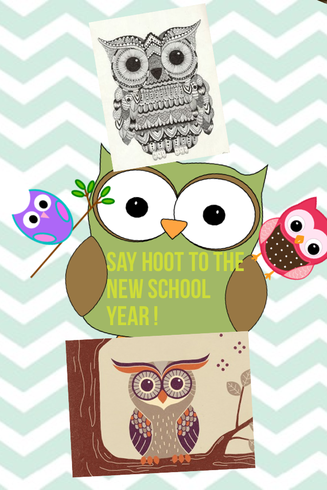 Say hoot to the new school year !