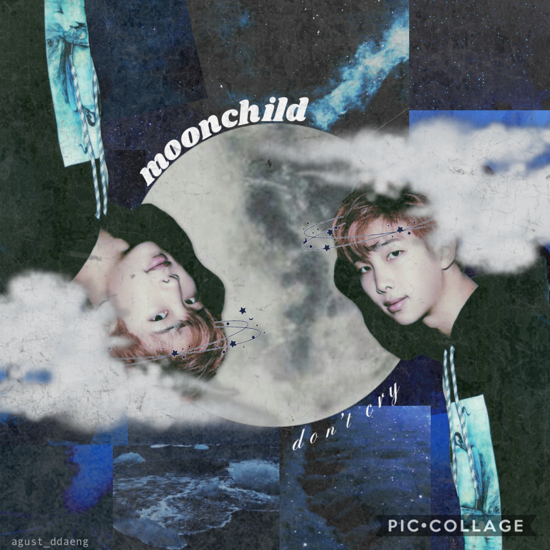 -🌙- 
1 / 5 / 2020 
my birthday is tomorrow and I’m super excited :)) this edit took me a while to finish lol. stream moonchild! 
I’ve noticed a lot of people have ‘internet names’ on here, and since my username has ‘Agust’ in it, August will be the name y