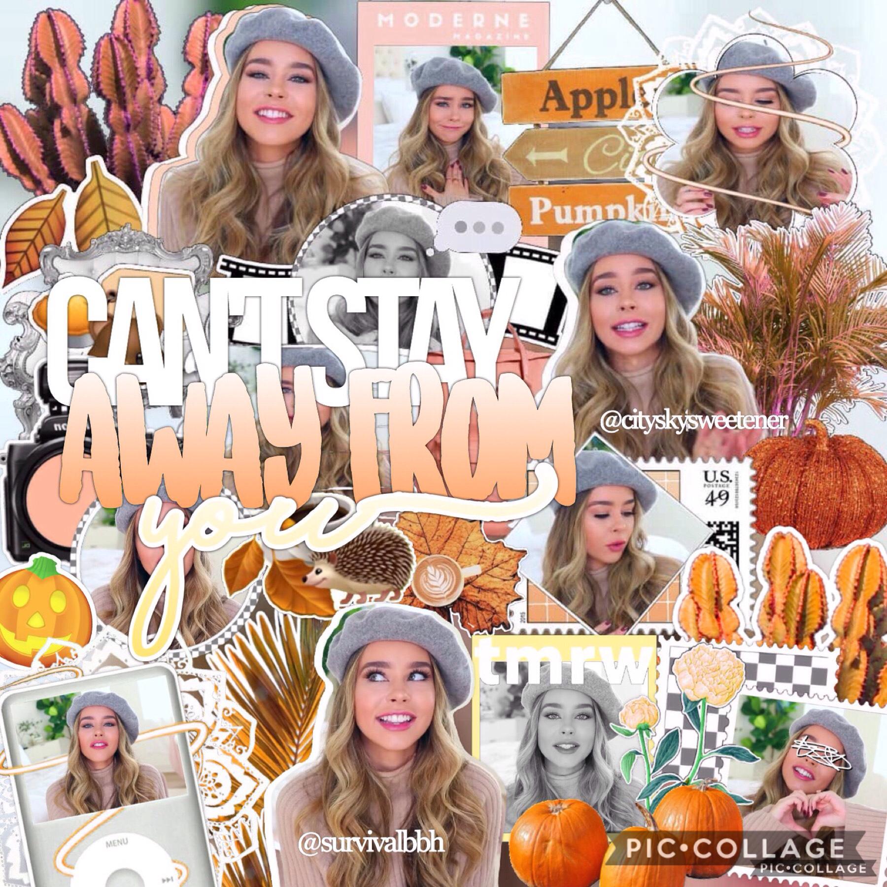collab with the talented @cityskysweetener!!🍯 I'm loving all these fall collabs😍 comment for collab!