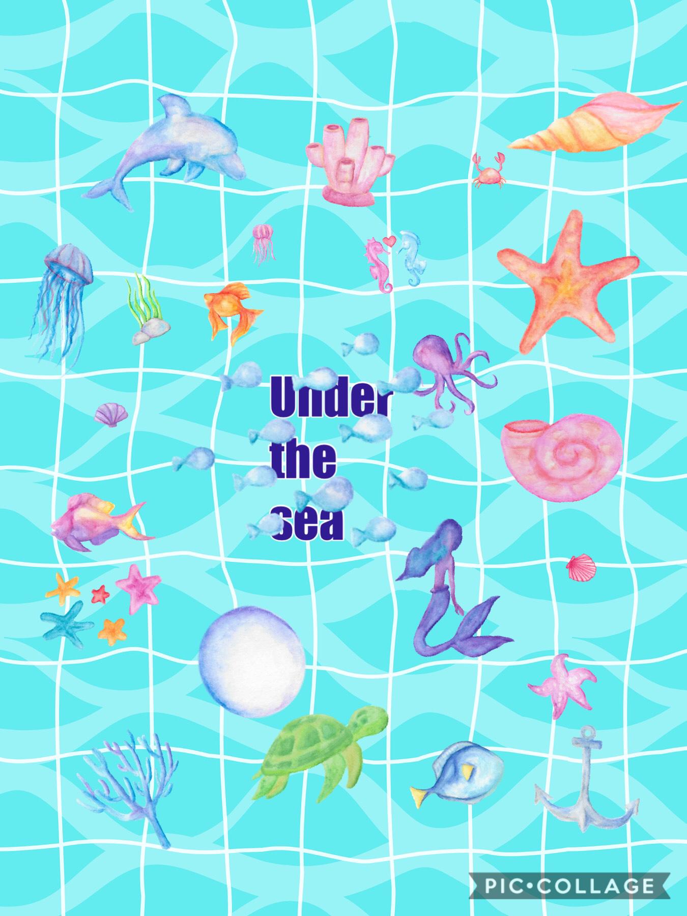 Under the sea 🧜🏻‍♀️