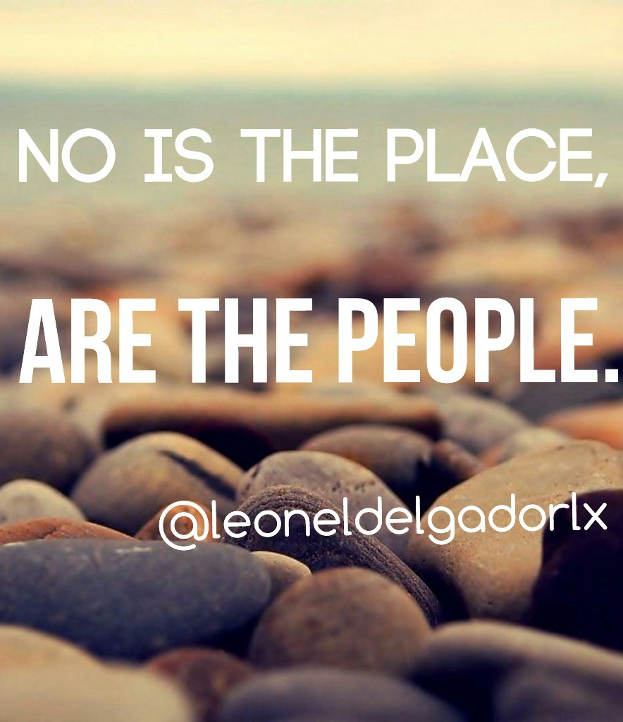 No Is The Place...