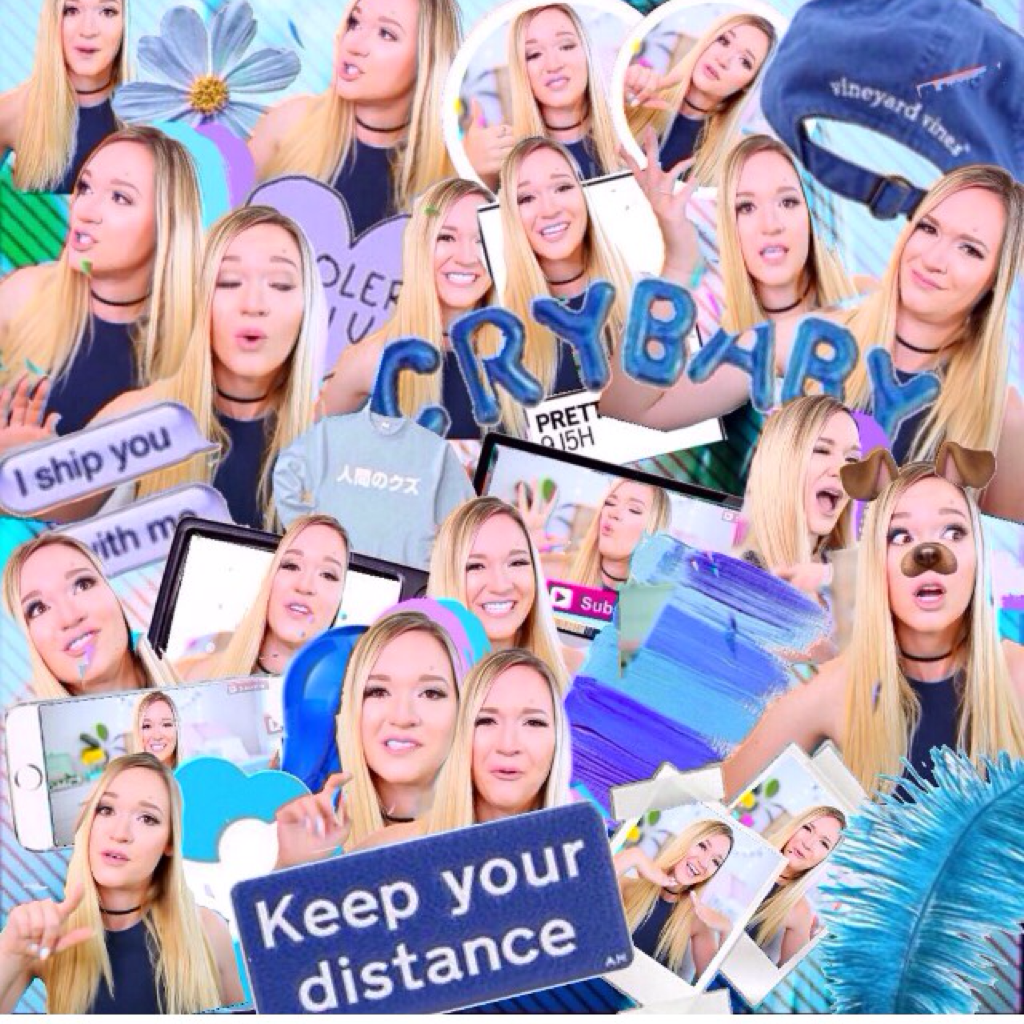 Hey guys! So I decided to come back after a long thought and your sweet comments! Here's an edit I made for my Instagram account @_macbbysquad_ I make edits of Alisha Marie. This is my first superimpose and it sucks!