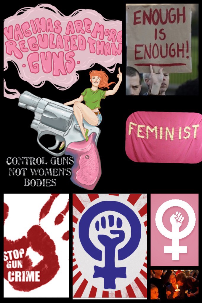 Control guns not women's bodies 
