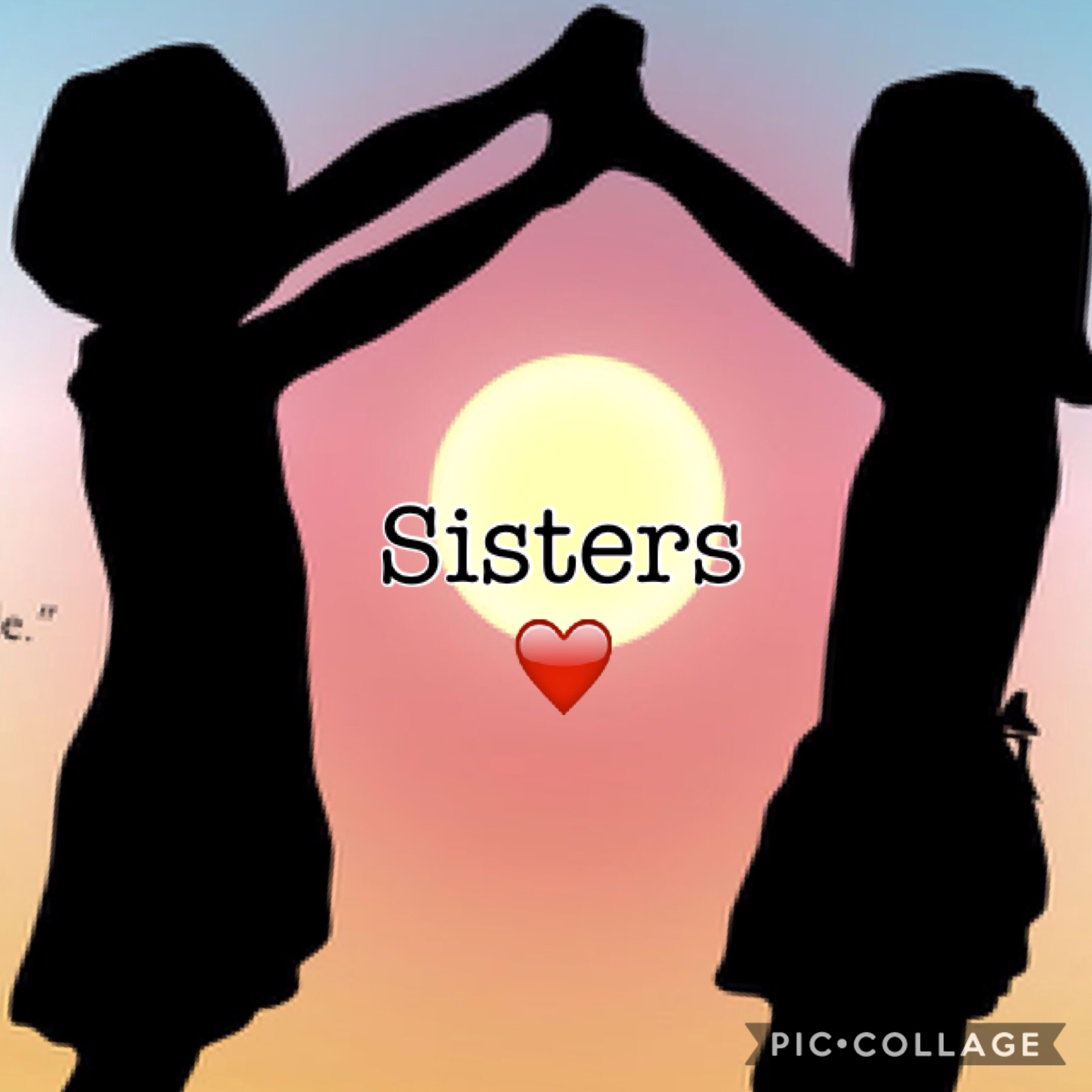 Can't live without a sister😍
