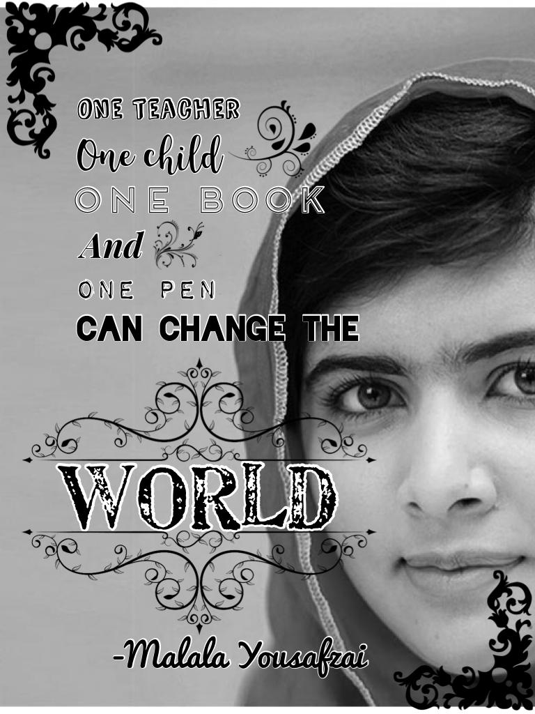 Malala is the best❤️💕💖💙💚💜💗💞💘💝💓