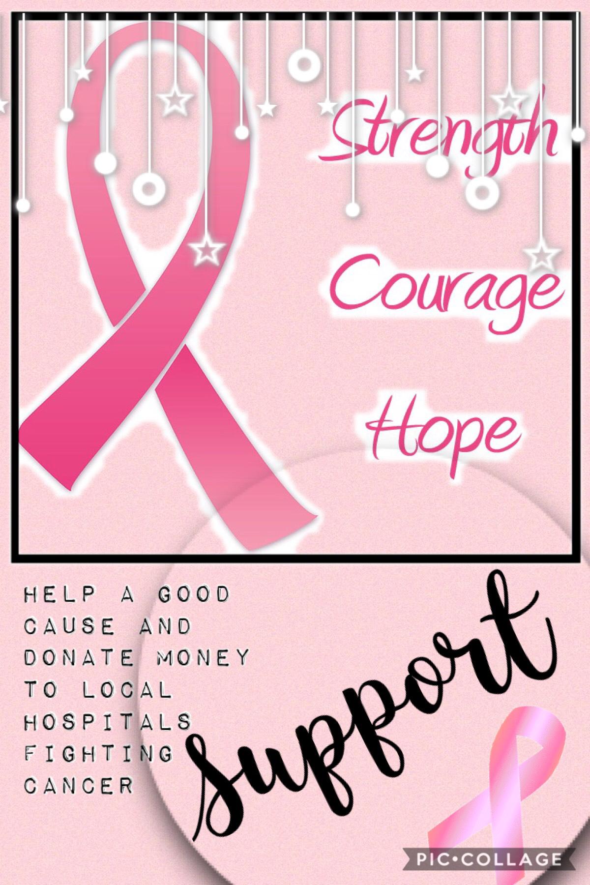 #supportcancer
Medicine is soooo so sooooo important. Please support the cause of cancer and send your love to local hospitals to help find new medicines to stop cancer. Be a fighter. To show me you will send just a few coins, follow me or  like this caus