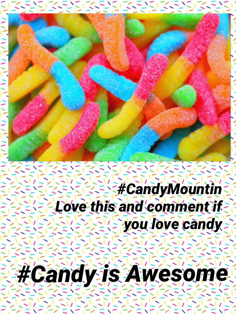 Awesome Candy Collage