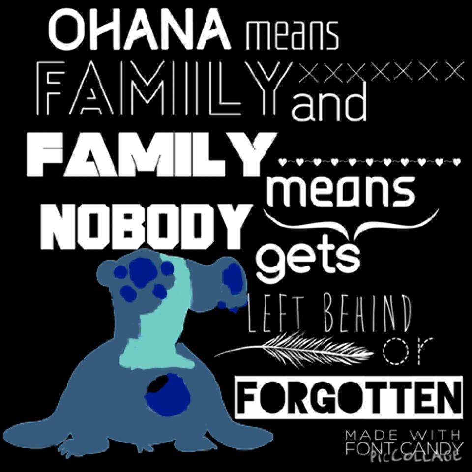 does this look like Stitch to u? love this quote! 😍💖
