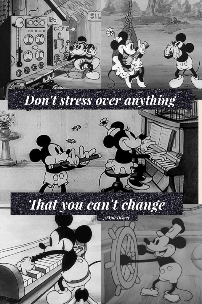 Original Mickey Mouse - Walt Disney Quote