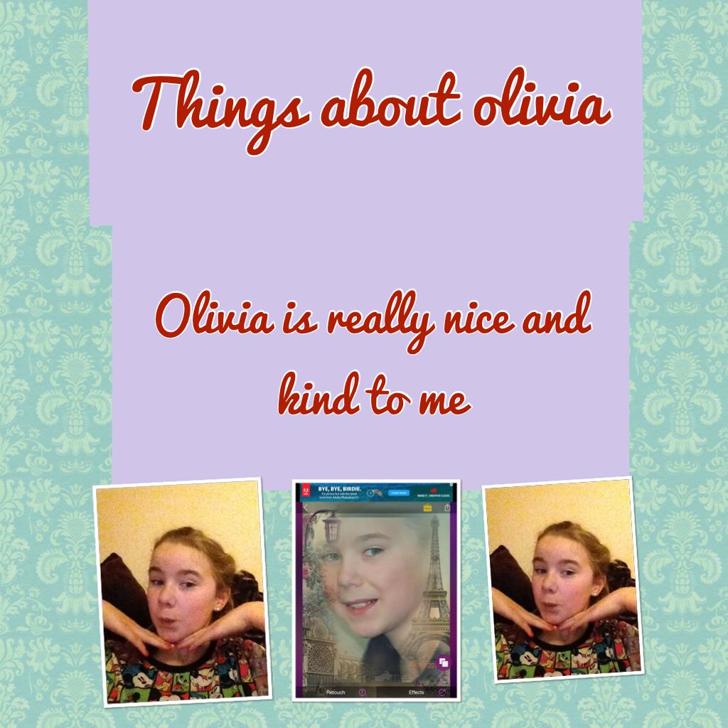 Things about olivia
By my bae iris