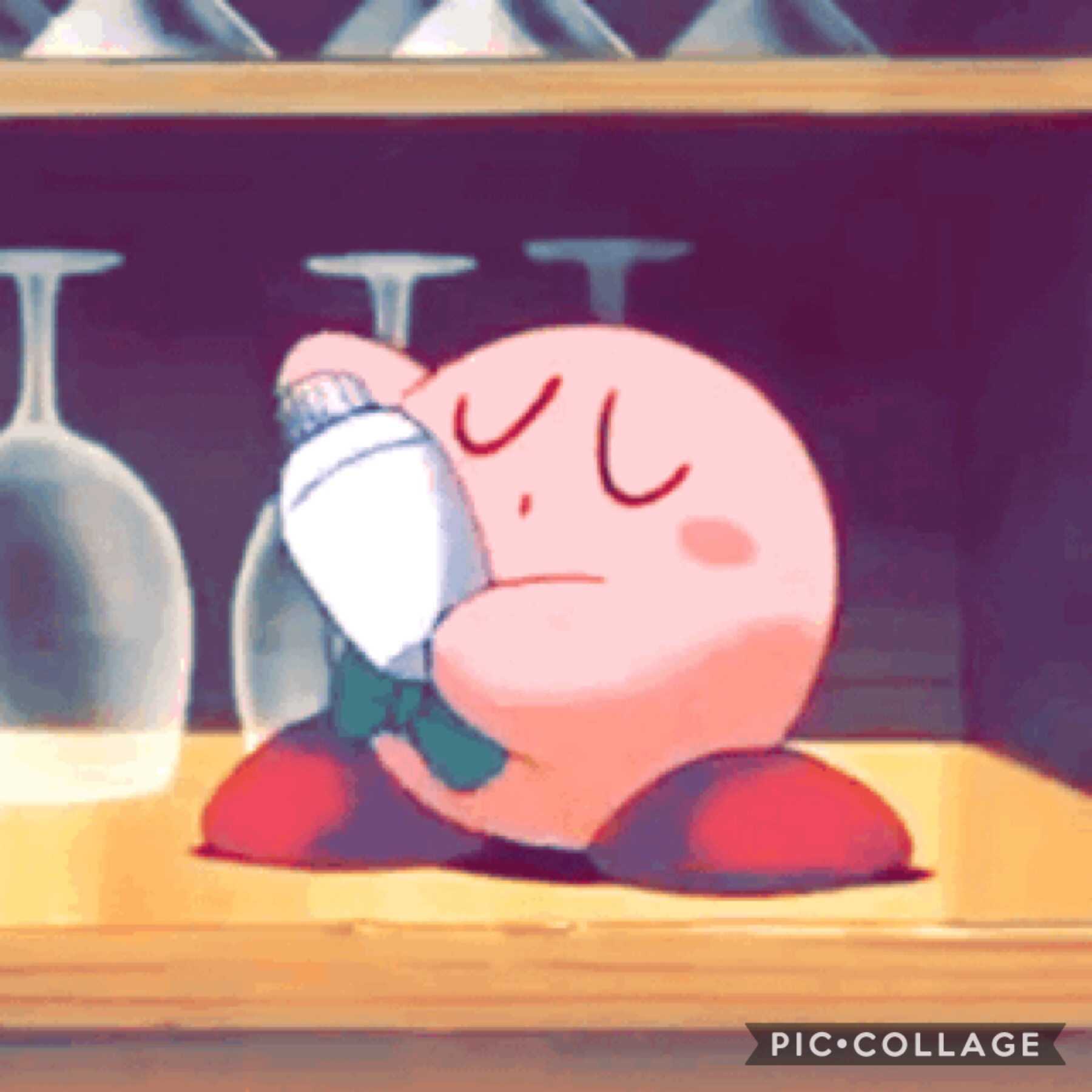 This is supposed to be a gif, but oh well. I don’t think I’ve ever actually expressed on this app how much I love Kirby.
