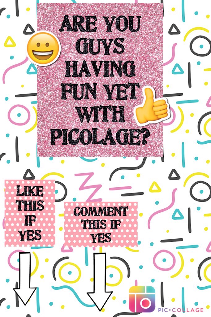 Are you guys having fun yet with picolage? Please drop a like and comment!!