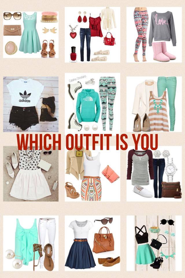 Which outfit is you