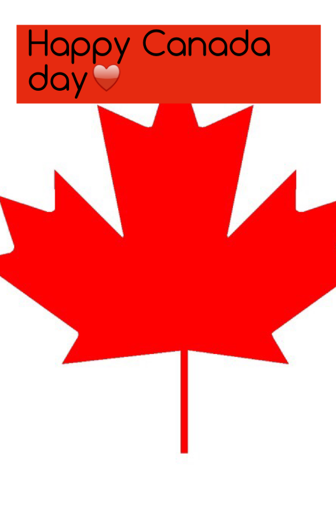 Happy Canada day♥️