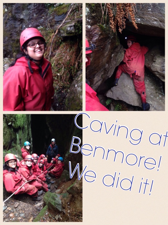 Caving at Benmore! We did it!
