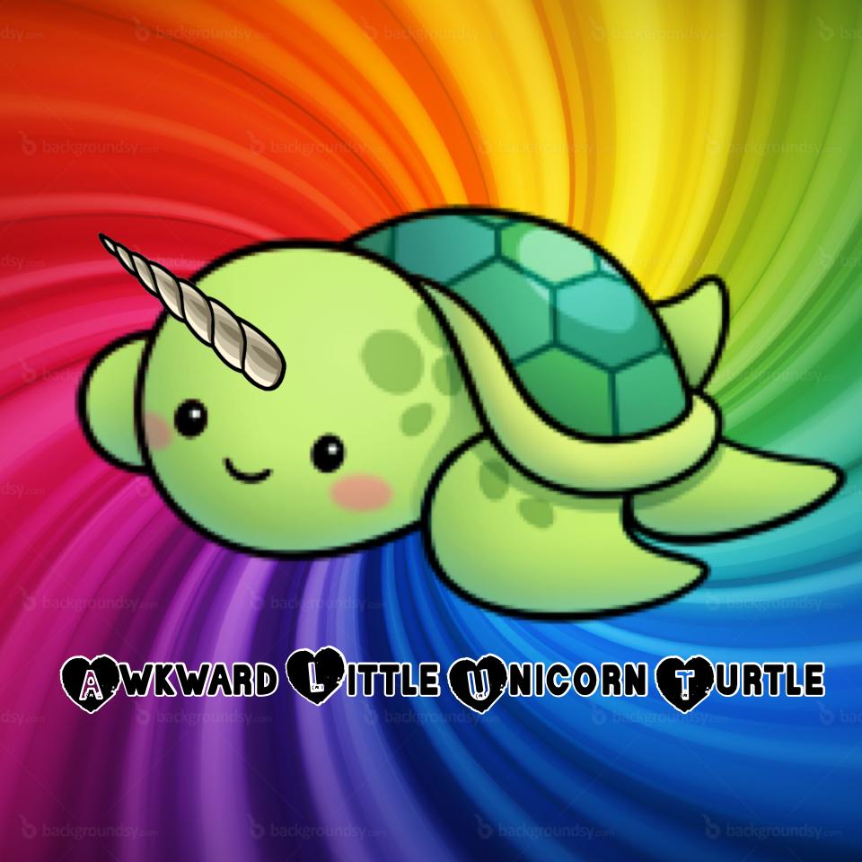Awkward Little Unicorn Turtle