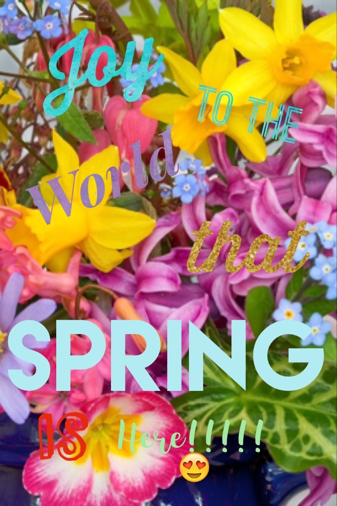 Spring YAY!!!!😍😉😎😎😉😂😜