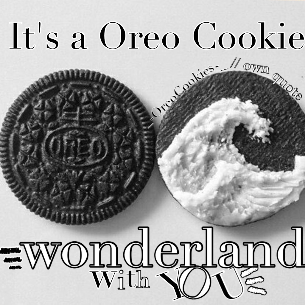 Oreo Cookie wonderland! Yay!