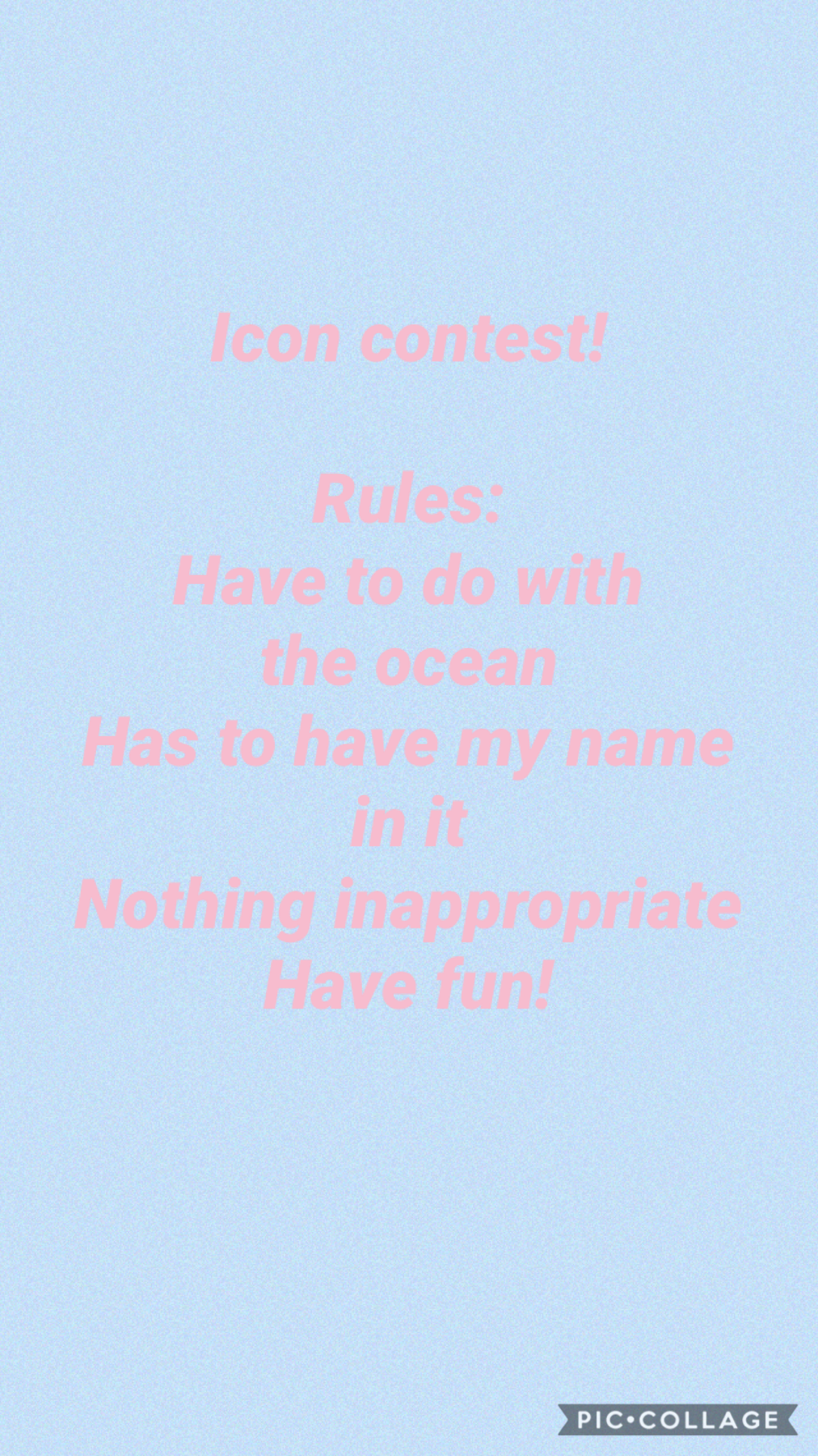 Icon contest an I am super excited!!! Thanks for all the support I love all the kind things that everyone says! 