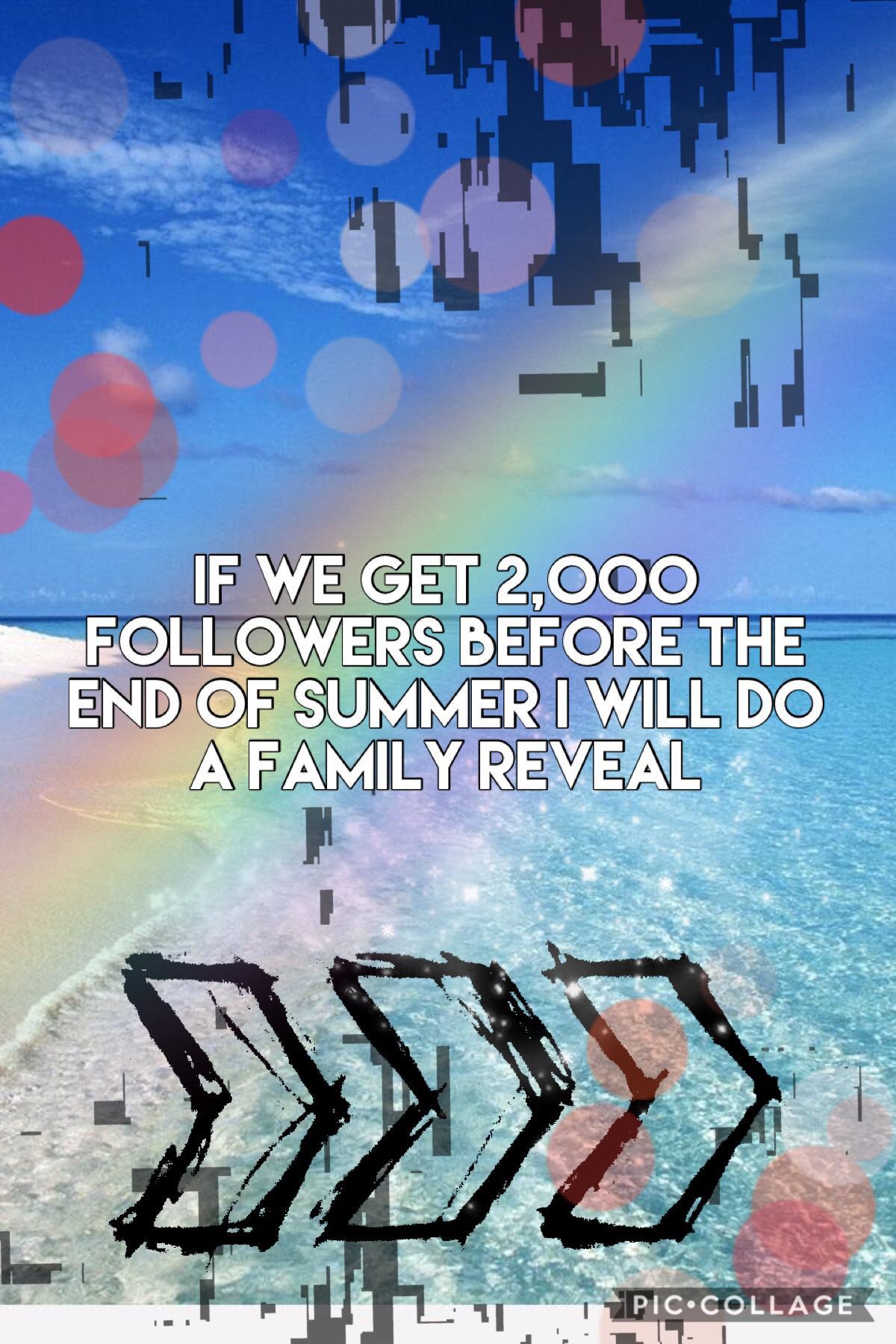 I will do a family reveal if we get to 2,000 followers 