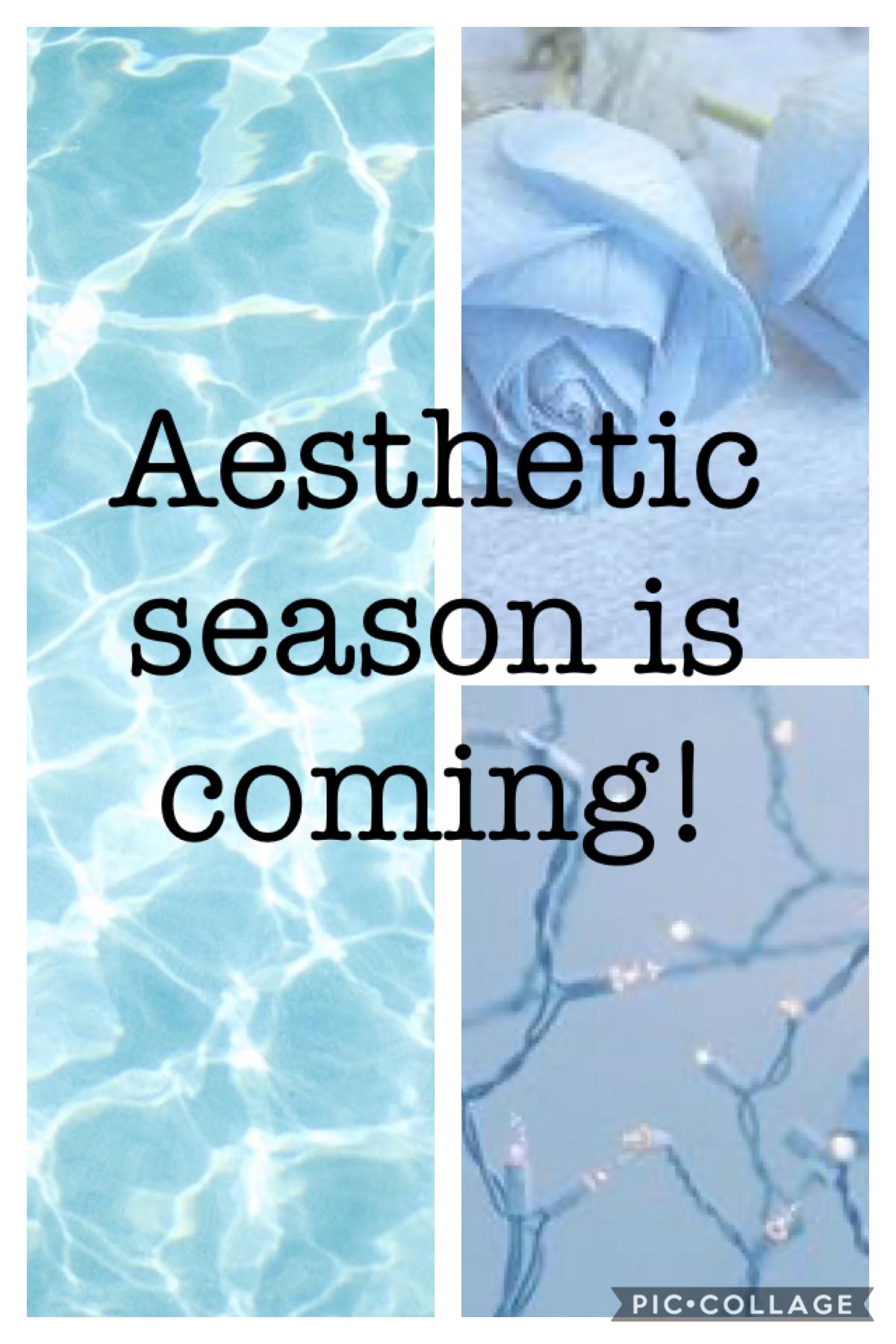 Aesthetic season is coming! Get the Christmas lights on and ready for action! 
 
Follow me! I will post aesthetic collages and you can keep up on when I post a new collage! 

Follow these steps! 

- Like one of my collages

- comment on one of my collages