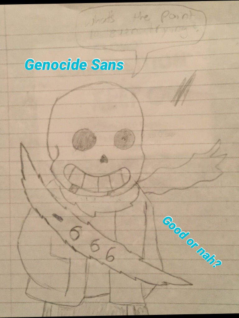 Genocide Sans