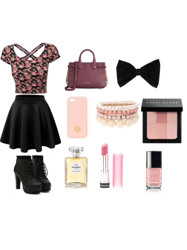 I made this on a app called polyvore!