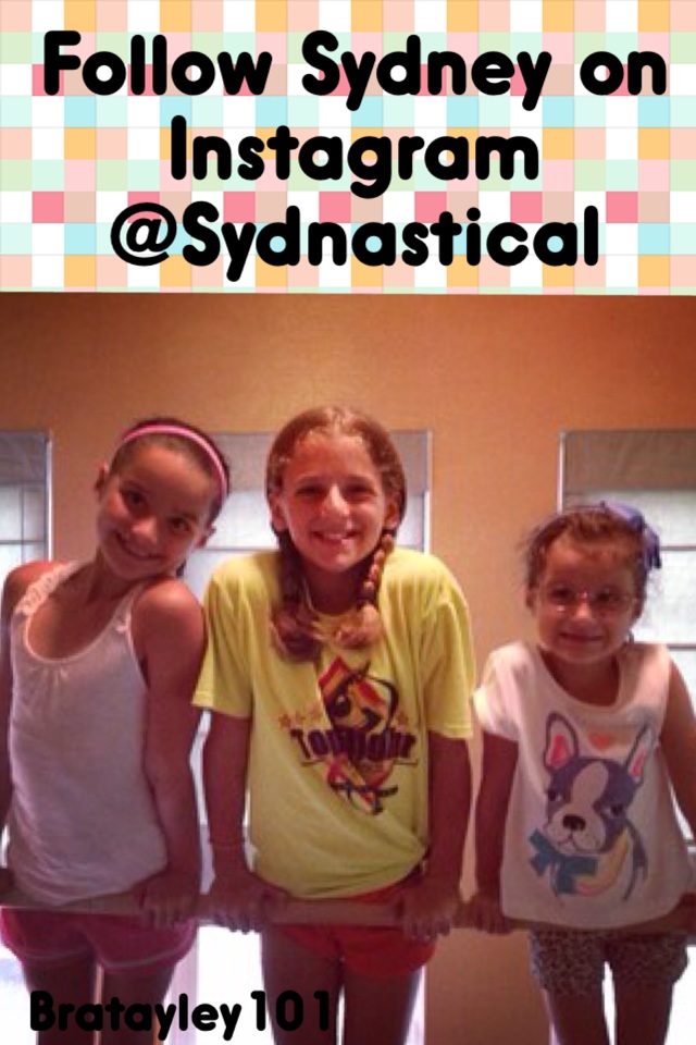Follow Sydney on Instagram @Sydnastical