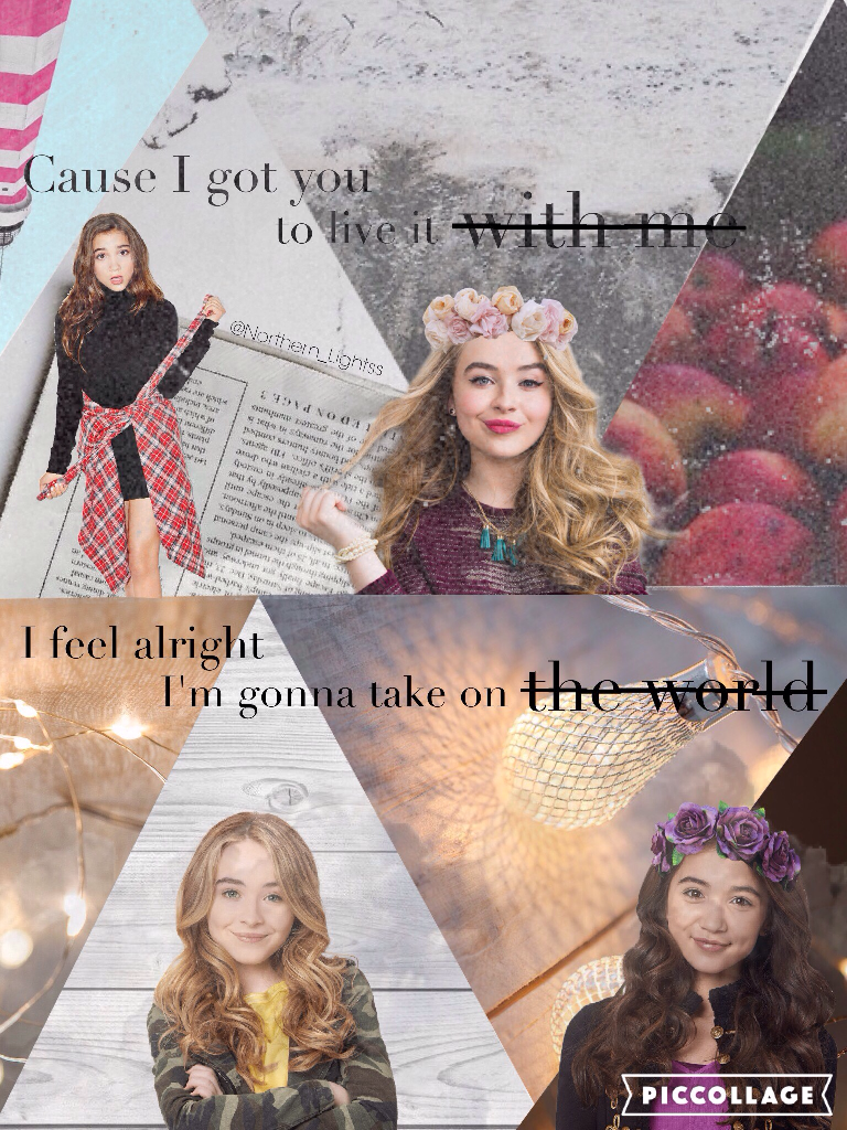 🔥Inspired By All The People Who Follow Me🔥
I kinda actually like the collage! I love Sabrina Carpenter so I decided to do this edit!❤
