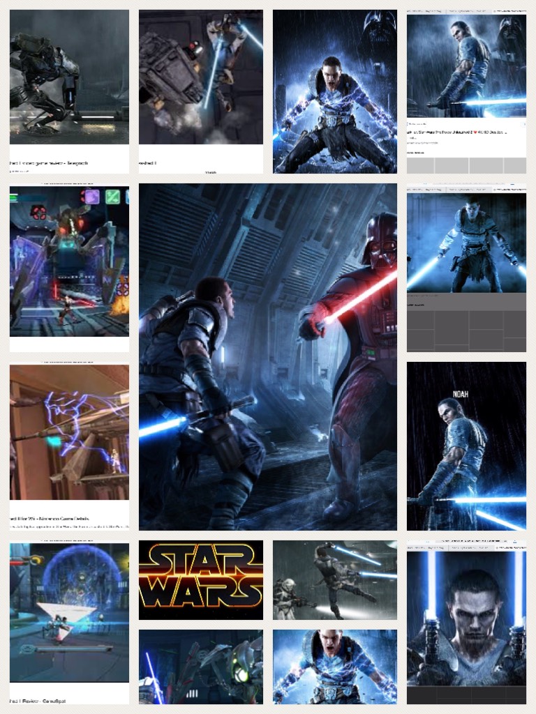 Star Wars the force unleashed is cooler 