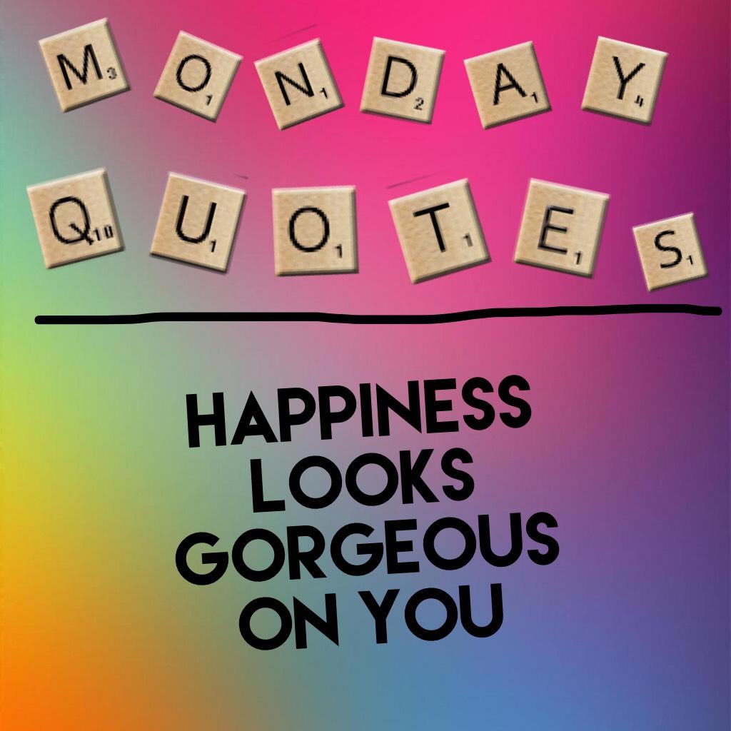 Starting something new called Monday Quotes! 