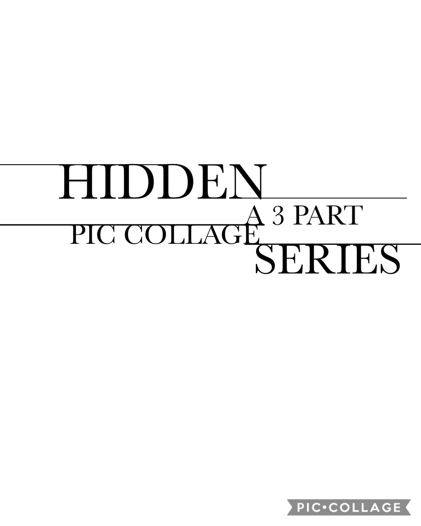 Hey guys! I’ve decided to start a series! It’s called “Hidden” and I’ve been preparing a lot for it. This will go on every other day until the end of the series. Hope u like it!
