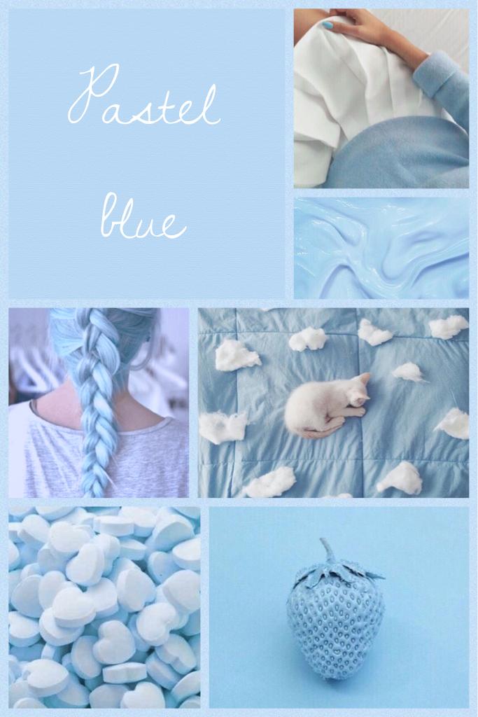 Pastel blue aesthetic~
